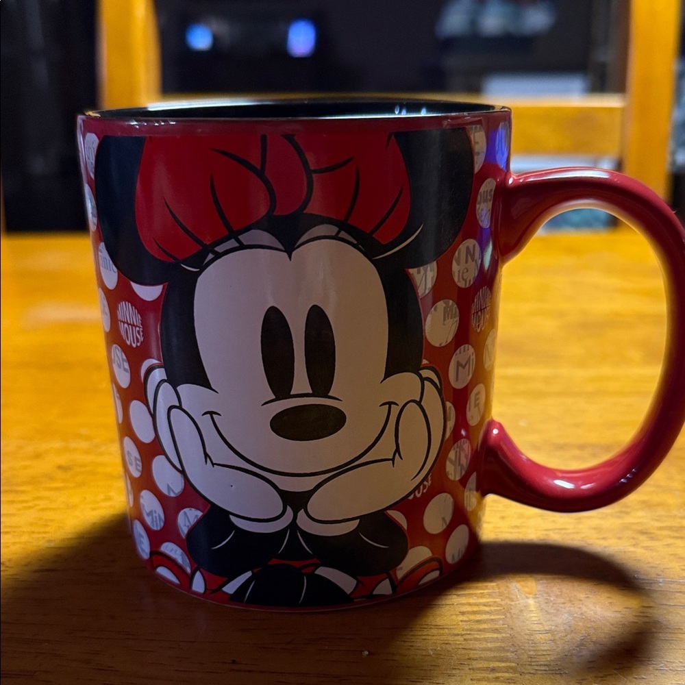 Disney Minnie Mouse Red and Black Mug